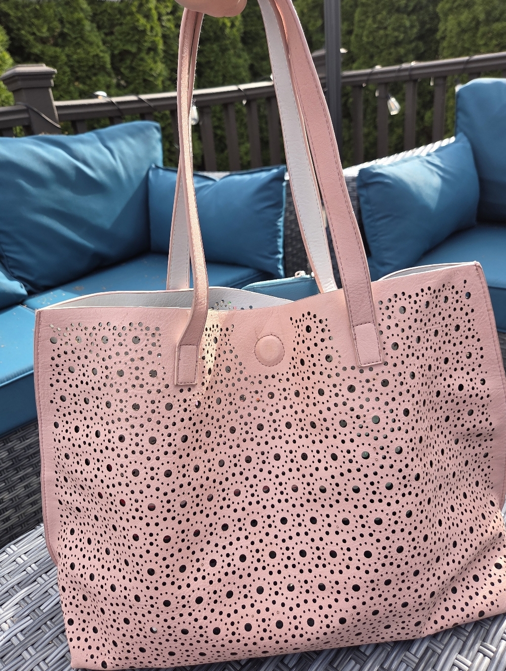 💐MASSINI Perforated Tote Bag -🌷 Mothers Day🌷 Bundle - Picture 2 of 12